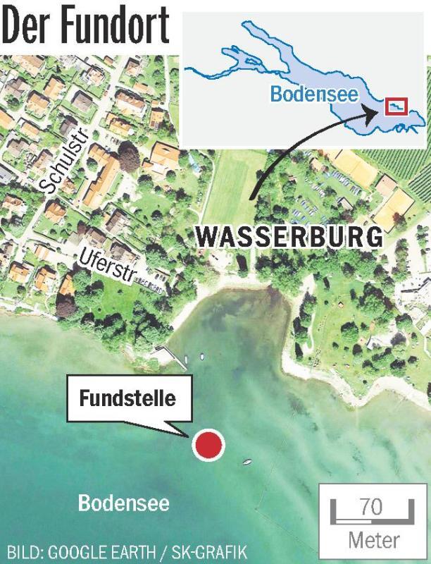 Bild 1: Der Urahn der Bodensee-Schifffahrt: 3150 Jahre alter Einbaum wird jetzt konserviert