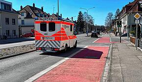 (Archivbild) Hier, im Bereich der Bushaltestelle Taborweg, allerdings stadteinwärts, bedrohte am Dienstag, 1. Juli, ein 41-Jähriger zwei ...