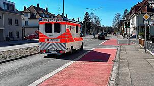 (Archivbild) Hier, im Bereich der Bushaltestelle Taborweg, allerdings stadteinwärts, bedrohte am Dienstag, 1. Juli, ein 41-Jähriger zwei ...