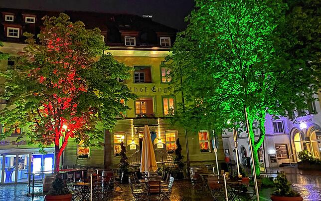 Bild 7: Überlingen leuchtet – im Regen