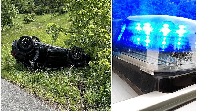 In Ennetbaden im Kanton Aargau verlor der 73-jährige Fahrer aus gesundheitlichen Gründen die Kontrolle über seinen Jaguar und ...