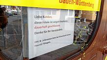 Der Kiosk in der Mühlenstraße in Donaueschingen ist geschlossen.