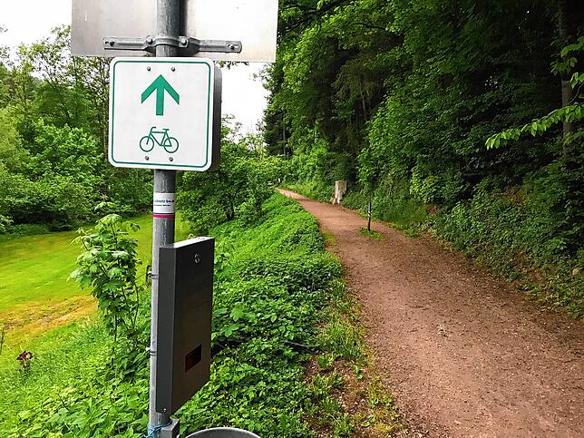 Mit großer Mehrheit wehrte sich der Wehrer Gemeinderat 2018 gegen die Asphaltierung des Weges entlang des Haselbachs zum Radschnellweg.