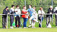 Bild : SV Obersäckingen steht nach 2:0 gegen SG FC Wehr/Brennet II an der Tabellenspitze – wir haben Fotos!