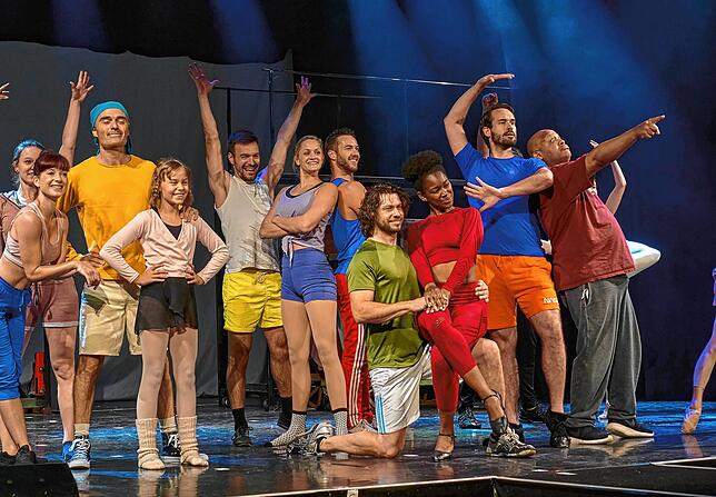 Bild 13: Bilder von den Proben im Gloria Theater zum neuen Musical Tommy Tailors Traumfabrik