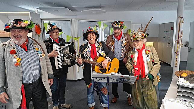 Bild 12: Fasnetstüble Donaueschingen: Die schönsten Bilder vom Schmutzigen Donnerstag in der SÜDKURIER-Redaktion
