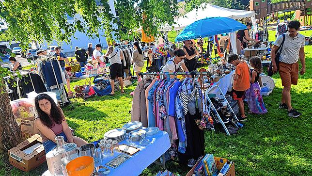 Bild 16: So schön war es auf dem SÜDKURIER-Flohmarkt in Bad Säckingen