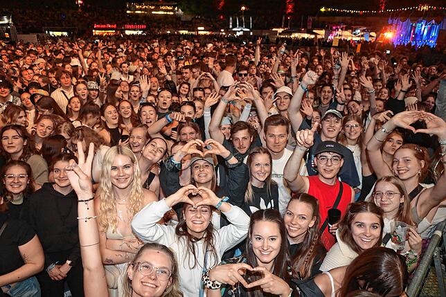 Bild 38: Das große Finale! Mit dem Auftritt von Lea endet das Campus-Festival 2024
