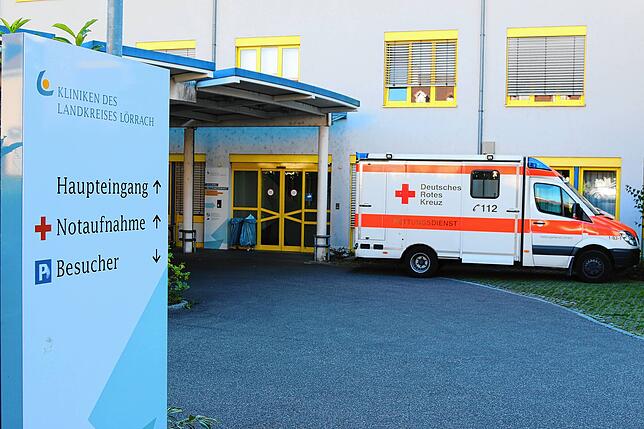 In der zentralen Notaufnahme der Kreiskliniken Lörrach mussten Patienten mehrere Tage verbringen – denn es gab keine freien Betten ...