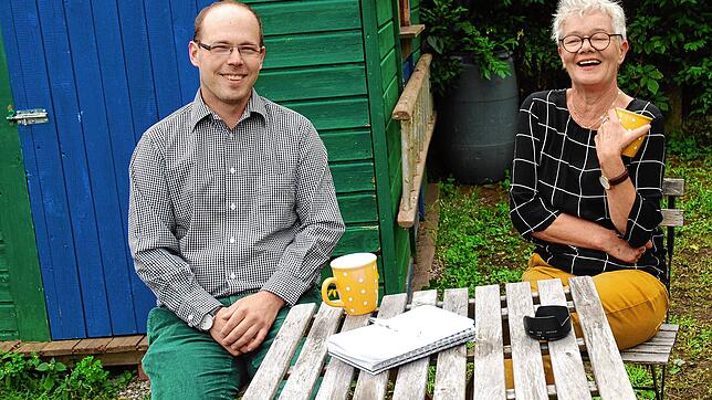 Michael Ehm im Gespräch mit unserer Mitarbeiterin Eva Baumgartner.