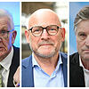 Ministerpräsident Winfried Kretschmann, Verkehrsminister Winfried Hermann und Gesundheitsminister Manfred Lucha werden nicht im nächsten ...