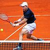 Dominik Koepfer hat beim ATP-Turnier in Madrid am Mittwoch die Chance, das Achtelfinale zu erreichen. Bild: dpa