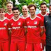 Die Neuen auf dem Nägeleberg: Die Trainer Michael Hagmann (links) und Oliver Neff (rechts) planen beim FC RW Weilheim künftig mit (von ...