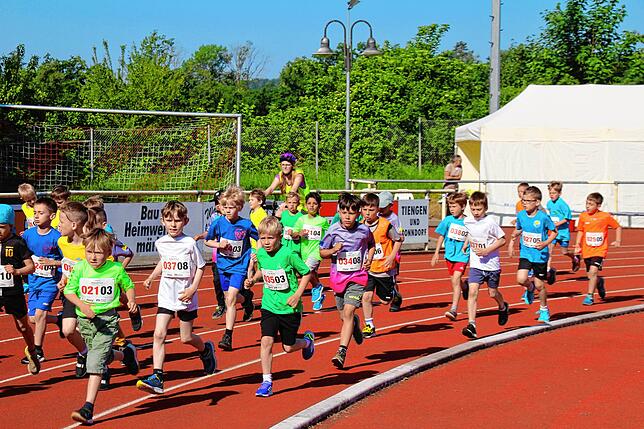 Bild 1: Die schönsten Bilder vom Minimarathon 2025 in Tiengen