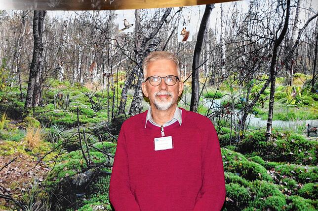 Armin Schott, zuständig bei der Stadt für die Umweltplanung, ist einer der vielen ehrenamtlichen Helfer des Umweltzentrums.