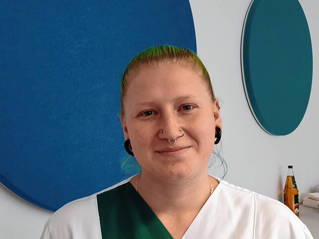 Anja Grantner: &bdquo;Trotz der Maske sieht man das Strahlen in ihren Augen.&ldquo;
