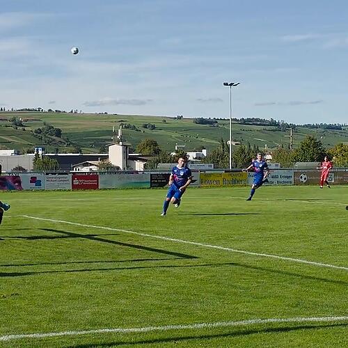 David Rizani trifft sehenswert zum 0:1