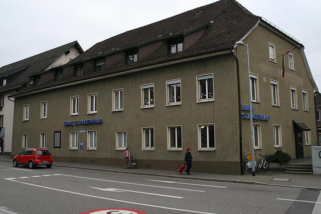 Die Klinik St. Marienhaus in der Waldshuter Straße in Bad Säckingen