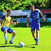 Yves Graf (rechts, hier beim Duell am vergangenen Wochenende gegen den FC Singen) traf doppelt für die Radolfzeller in der Verlängerung.