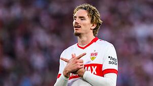 Nick Woltemade nimmt Abschied vom VfB Stuttgart und wechselt nach England.