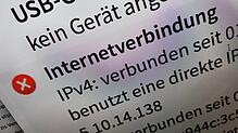 (Symbolbild) Fehlermeldung bei der Internetverbindung: Die Stadtwerke versichern in einer Pressemitteilung: „Es steht ein zuverlässiges ...
