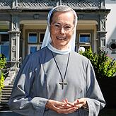 Schwester Josefa empfängt im Kloster Hegne den SÜDKURIER zum Gespräch.