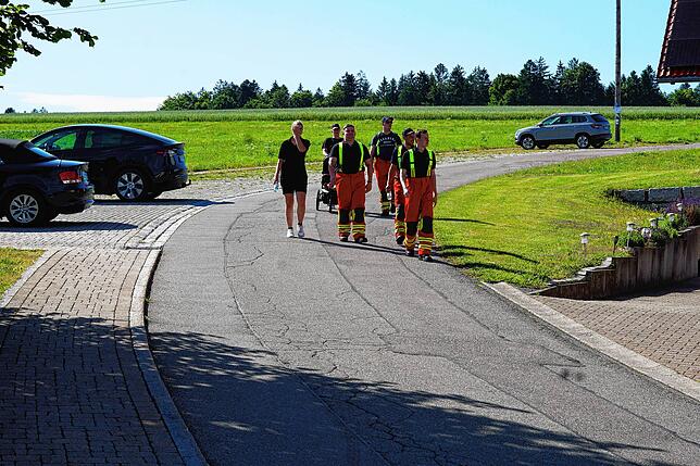 Bild 22: Bombenwetter und geniale Fernseicht beim HeRiGöSt Jugendfeuerwehr-Turnier