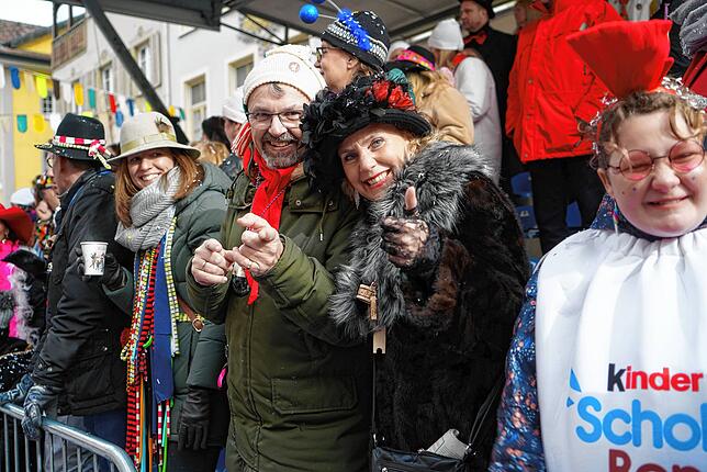 Bild 16: Narren, Kostüme und Stimmung: Die Highlights des Narrentreffens in Waldshut in Bildern