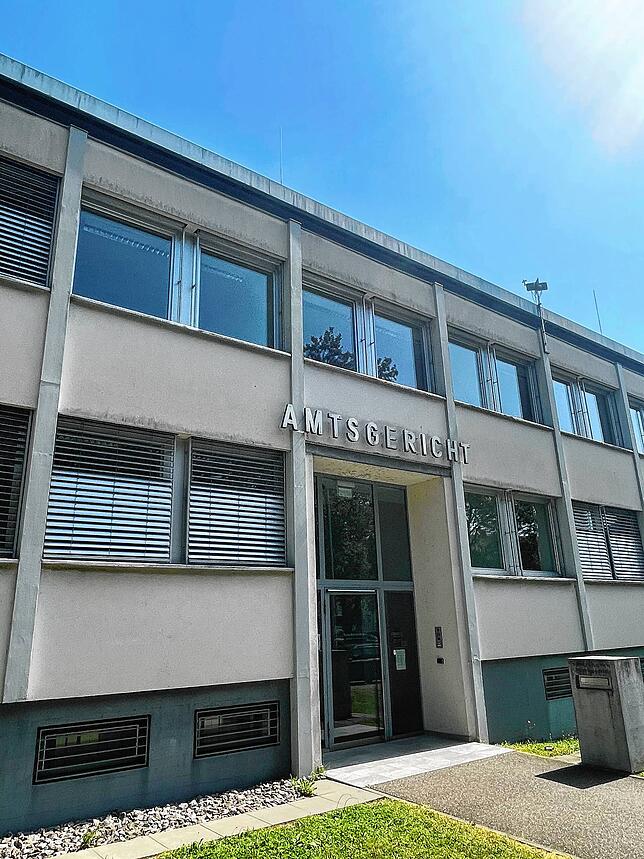 Eingang des Amtsgericht Bad Säckingen.