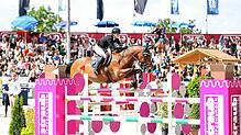 Springreiten der Extraklasse wird ab Donnerstag beim Fest der Pferde im Reitzentrum Frese auf den Immenhöfen geboten. Bild: Müller