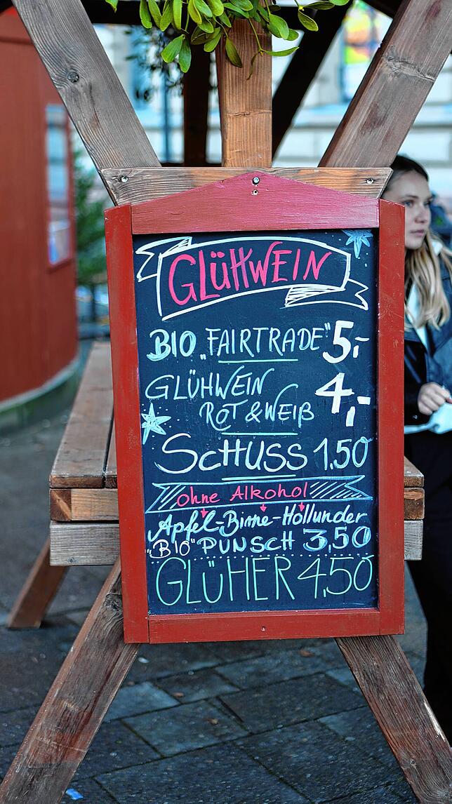 Bild 5: Wo gibt's den günstigsten Glühwein?