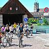 Die Bad Säckinger Holzbrücke ist der westlichste Punkt des Slowup-Rundkurses &ndash; und der Übergang zur Schweiz. (Archivbild)