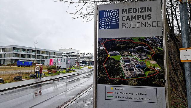 Das Klinikum Friedrichshafen ist Hauptstandort des Medizin Campus Bodensee.