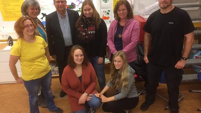 Das Team der Schulkindbetreuung der Stadt Bräunlingen, von links Jugendreferentin Claudia Hübsch, Mechthilde Höfler, Hauptamtsleiter ...