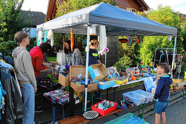 Bild 8: So schön war es auf dem Brunnenfest in Döggingen