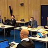 Für Peter Ziegler (links) und Christoph Hess (dritter von links), hier mit ihren Anwälten, ist das Strafverfahren nun vorbei. Dies ...