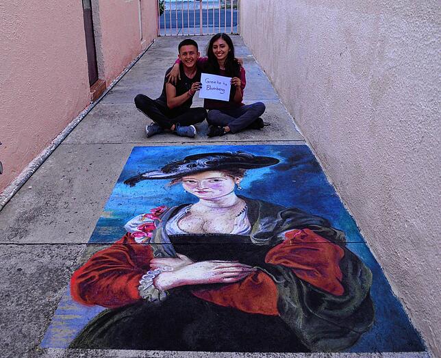 Bild 33: Das sind die Bilder des ersten Blumberger Online Street-Art-Festivals