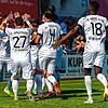 Der FC 08 Villingen hat allen Grund zum Jubeln. Er hat dem FV Ravensburg mit dem 1:0 die erste Niederlage der Saison beigebracht.