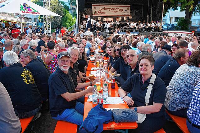 Bild 27: Wunschkonzert am Tiengener Schwyzertag – Stadtmusiker spielen groß auf (Teil 1)