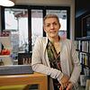 Susanne Ciampa am Montag in den Ausstellungsräumen ihres Geschäfts in Unterkirnach. Die 51-Jährige möchte für die CDU bei der ...