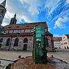 Blick auf den mittelalterlichen Münsterplatz in Villingen? Soll der Weihnachtsmarkt künftig nur noch hier stattfinden?
