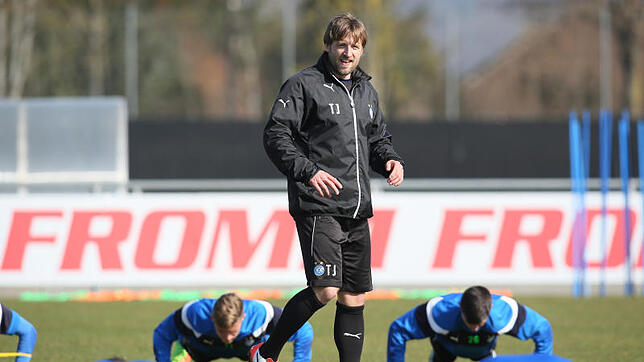 Bei der Arbeit: Timo Jankowski ist seit wenigen Wochen als Trainer für die Kondition der Profis von Grasshoppers Zürich in der Schweizer ...