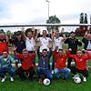 Sie unterstützen ehrenamtlich den FC Rot-Weiß Salem: (hinten, von links) Harald Schwelling, Thomas Frick, Karsten Küpfer, Tobias ...