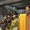 Machte Hoffnung auf das Heilige Jahr 2025: Erzbischof Stephan Burger bei seiner Neujahrsansprache im Villinger Münsterzentrum.