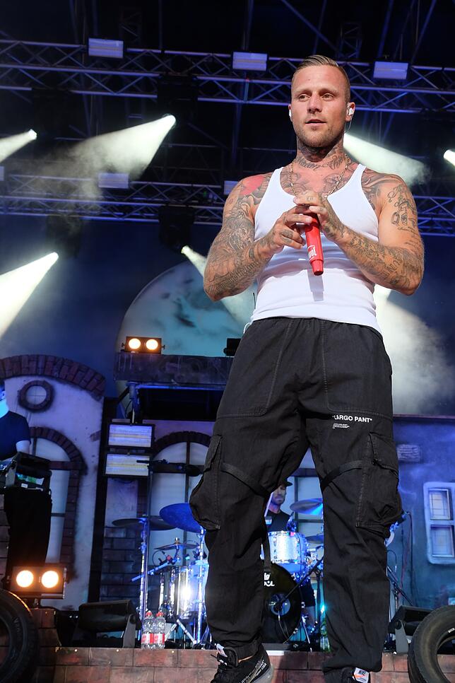 Bild 9: Bilder vom Konzert: Kontra K auf dem Hohentwielfestival