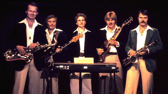 In den 1970er Jahren hatte sie den größten Erfolg: Die Tanzkapelle Phönix. Von links: Erwin Baumgartner, Dieter Weber, Werner Schmid, ...