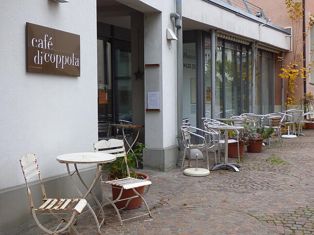 Das Café di Coppola in der Markdorfer Ulrichstraße.