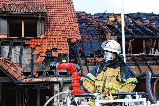 Bild 8: Bilder der Zerstörung: Was nach dem Brand im Kindergarten übrig ist