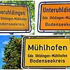 Drei Teilorte, eine Gemeinde: Seit 50 Jahren gehören Oberuhldingen, Unteruhldingen und Mühlhofen zusammen.
