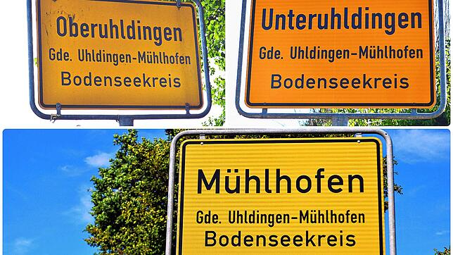 Drei Teilorte, eine Gemeinde: Seit 50 Jahren gehören Oberuhldingen, Unteruhldingen und Mühlhofen zusammen.